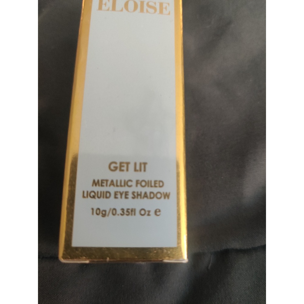 Eloise Beauty Get Lit Metallic Foiled Liquid Eye Shadow Pure Gold 10g 0.35oz New
